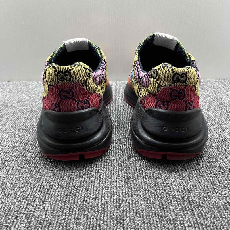 Gucci Gucci Rhyton Multicolour Canvas Low-top Sneakers - Size US 9.5 / EU 42-43 - 3 Thumbnail