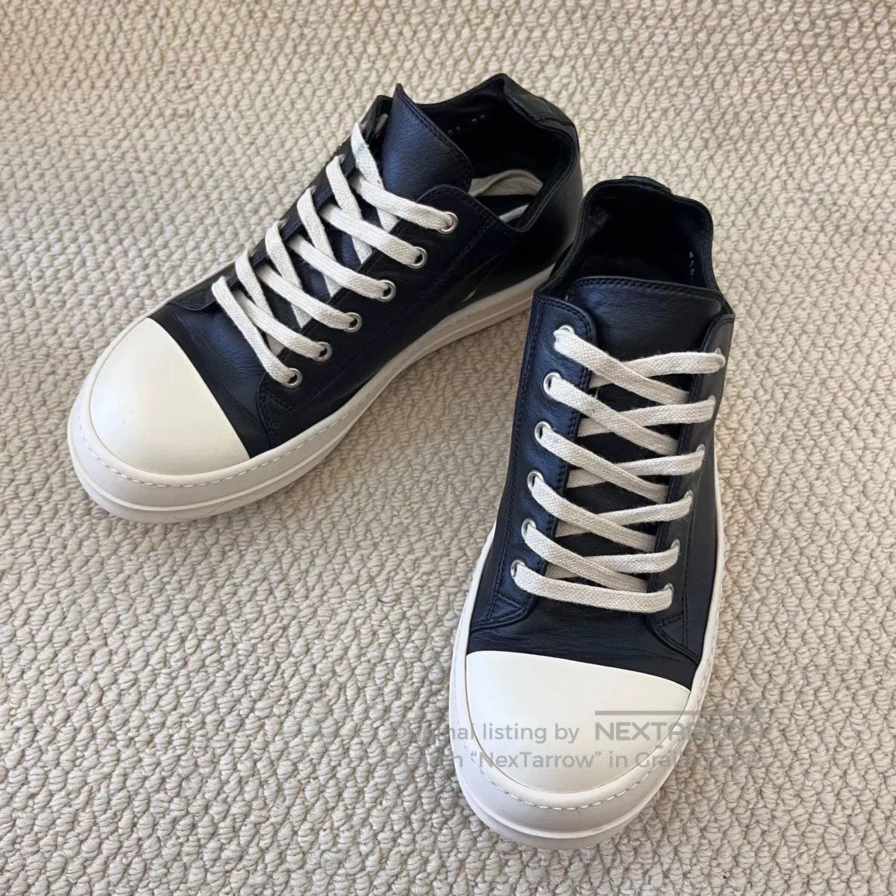 Rick Owens rick owens low. Size US 7 / EU 40 - 7 Thumbnail