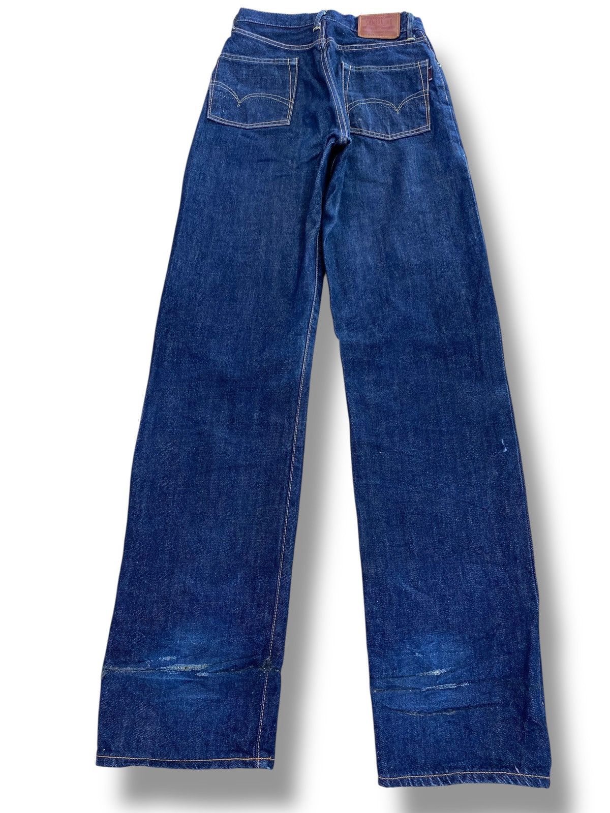 Edwin Vintage Edwin Selvedge Blue Wash Style Loose Jeans Size US 26 / EU 42 - 3 Thumbnail