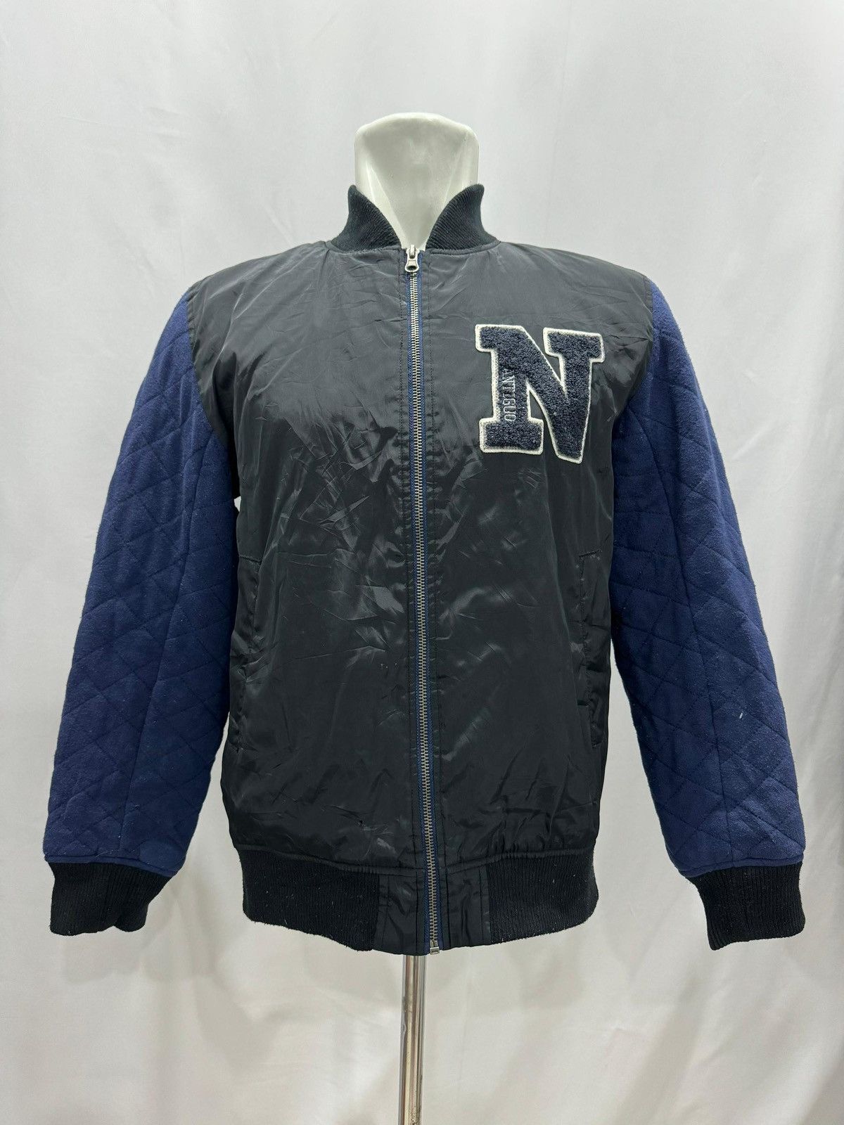 Japanese Brand Double Focus Varsity JACKET Size US L / EU 52-54 / 3 - 2 Thumbnail