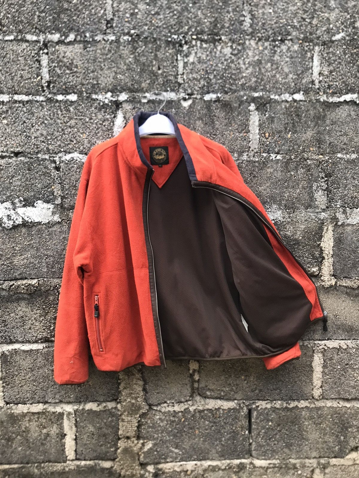 Japanese Brand ⚡️Vintage Grand Air Fleece Zipper Outdoor Jacket Size US L / EU 52-54 / 3 - 9 Thumbnail
