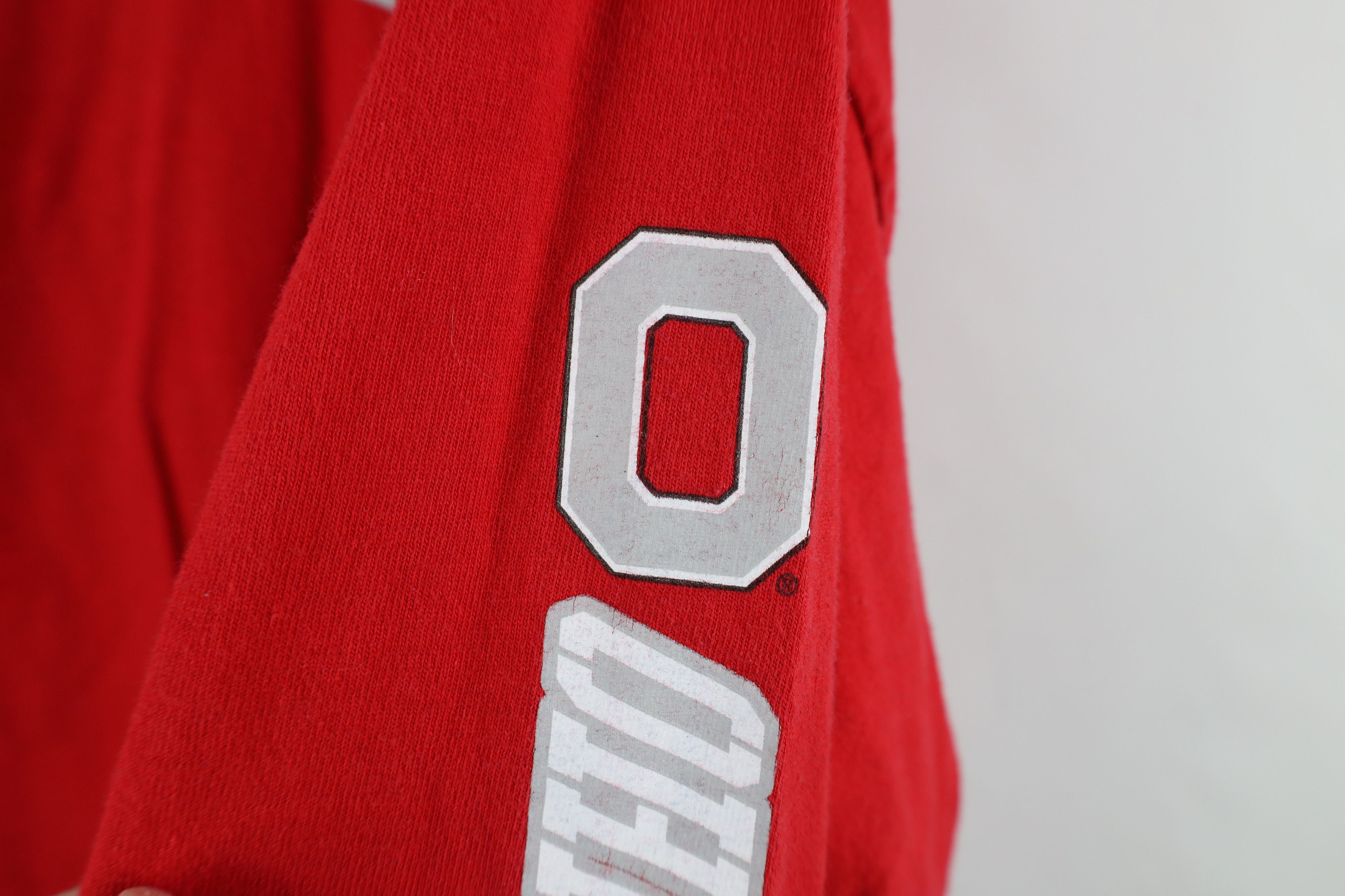 Vintage Vintage Ohio State University Football Long Sleeve T-Shirt Size US XXL / EU 58 / 5 - 8 Thumbnail