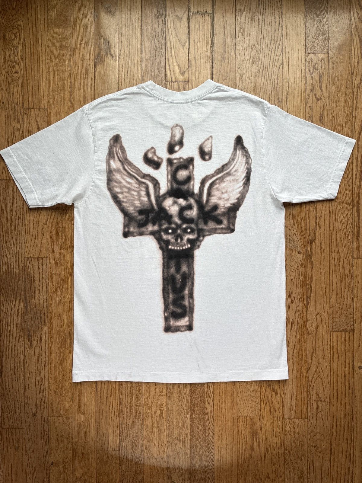 Travis Scott Travis Scott Cactus Jack Jackboys 2 Tee Sz L Size US M / EU 48-50 / 2 - 2 Thumbnail