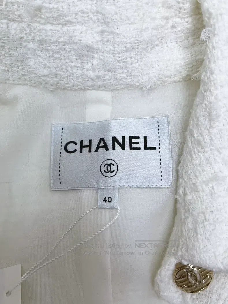 Chanel Chanel 21P white jacket Size S / US 4 / IT 40 - 7 Thumbnail