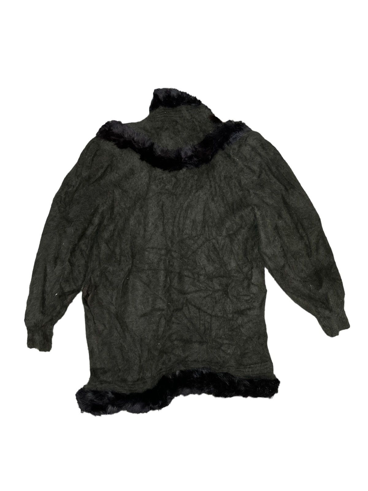 Designer CHRISTIAN GEORGES ANGORA FUR JACKET Size US L / EU 52-54 / 3 - 2 Thumbnail