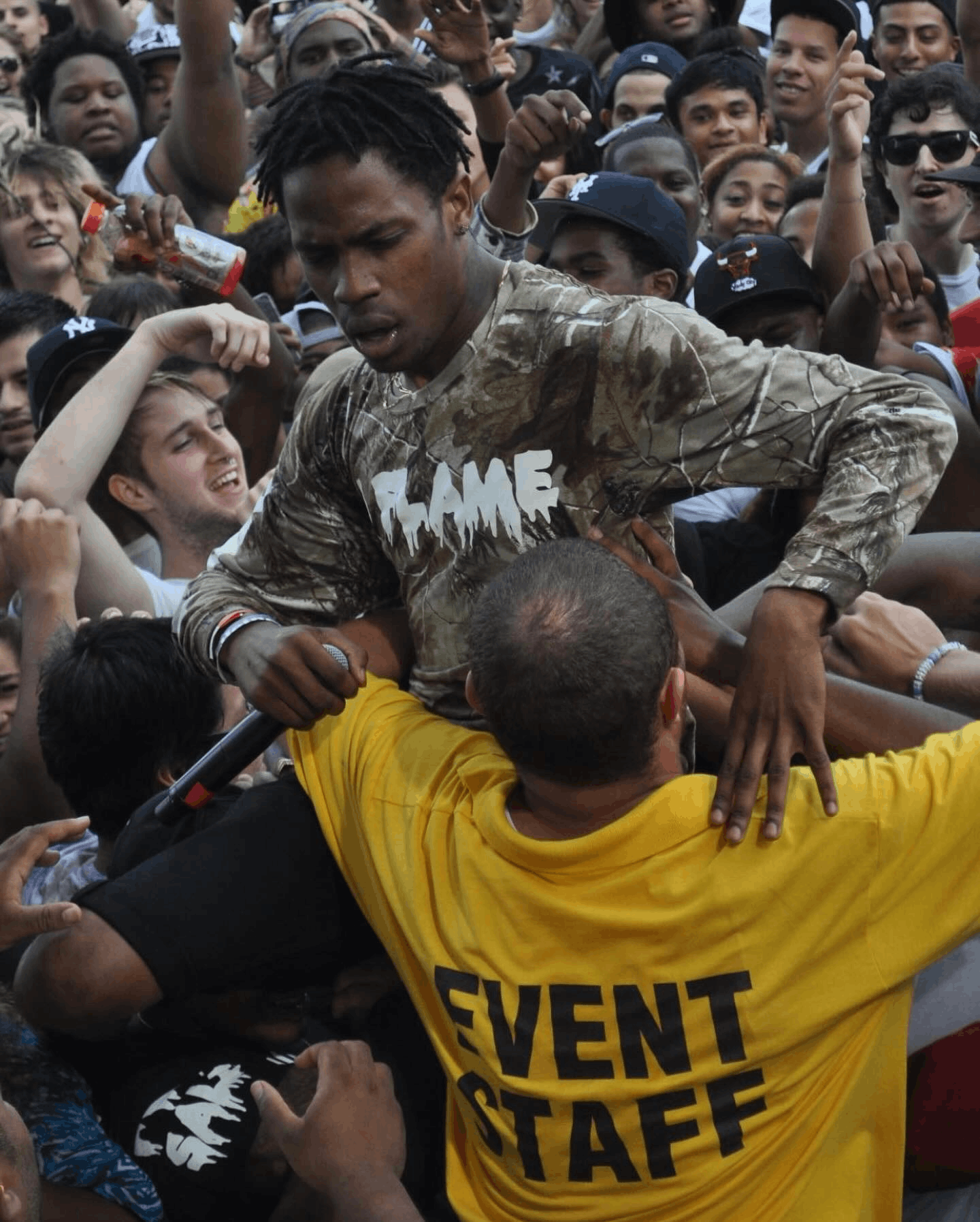 Been Trill Been Trill Travis Scott LA FLAME Realtree Camo Long Sleeve Size US S / EU 44-46 / 1 - 14 Thumbnail