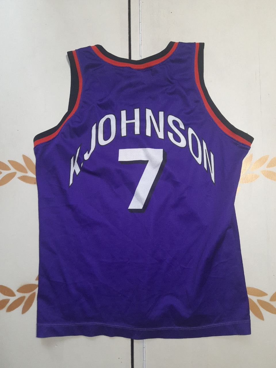 Champion × NBA Champion Phoenix Suns NBA Jersey 7 K.Johnson 90's Size US L / EU 52-54 / 3 - 10 Thumbnail