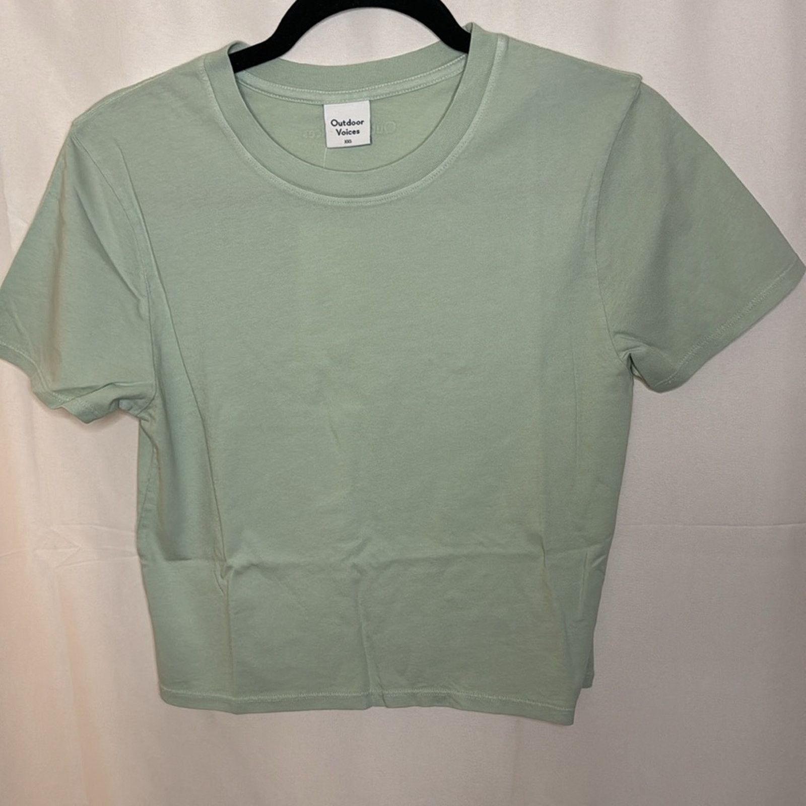 Outdoor Voices Outdoor Voices Everyday Shortsleeve - Slit Green Size XXS Size XXS / US 00 / IT 34 - 2 Thumbnail