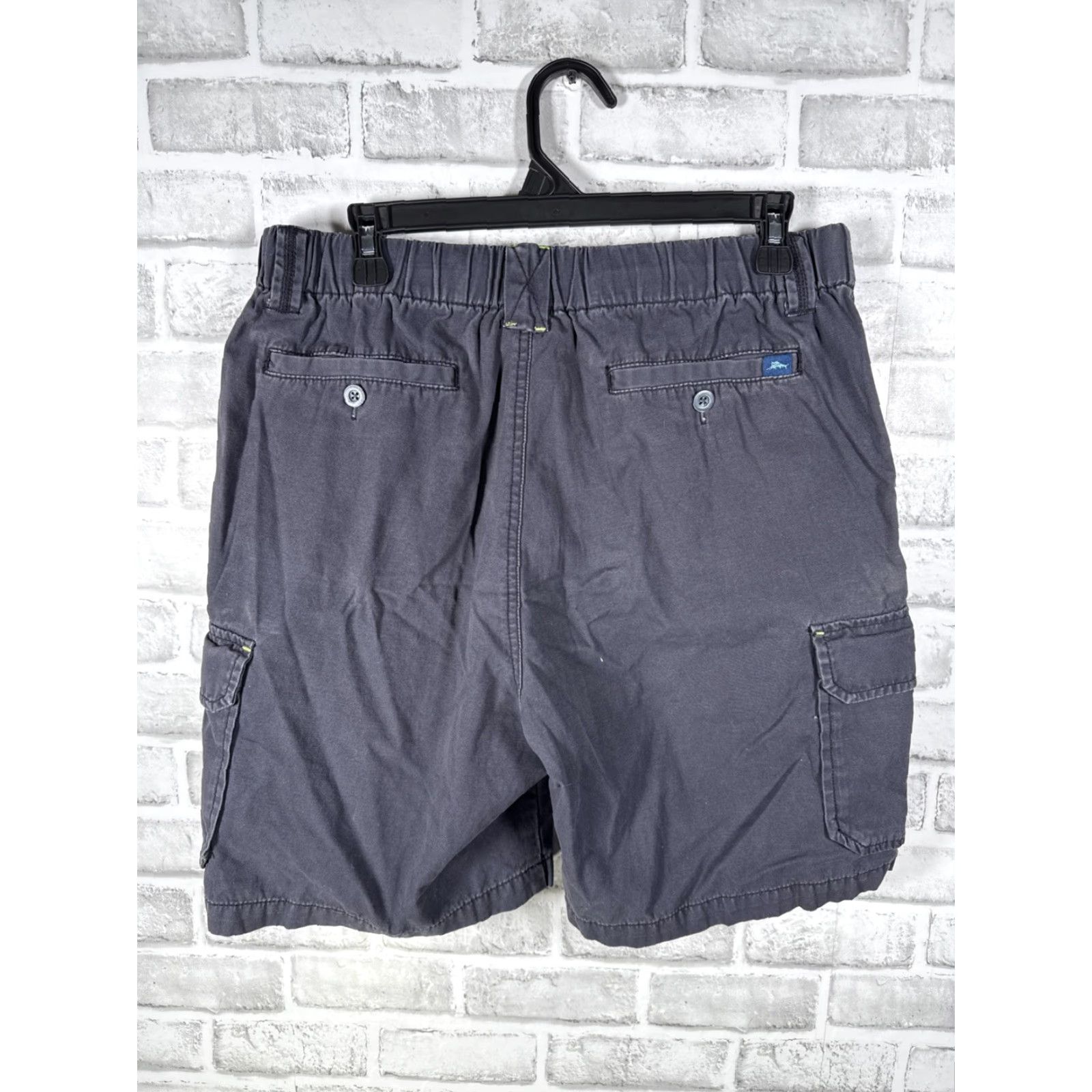 Tommy Bahama Tommy Bahama Cargo Shorts Blue Cotton Mens M Size US 31 - 5 Thumbnail
