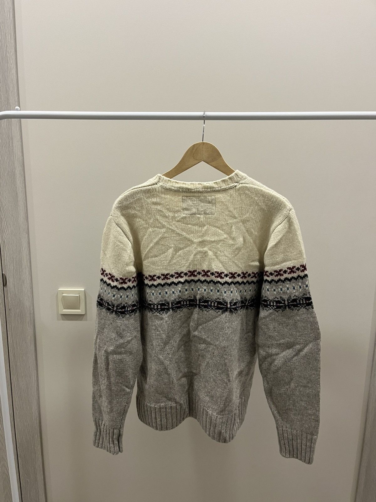 Boston Traders Vintage 90’s Boston Traders Silk Blend Striped Knit Sweater Size US L / EU 52-54 / 3 - 3 Thumbnail
