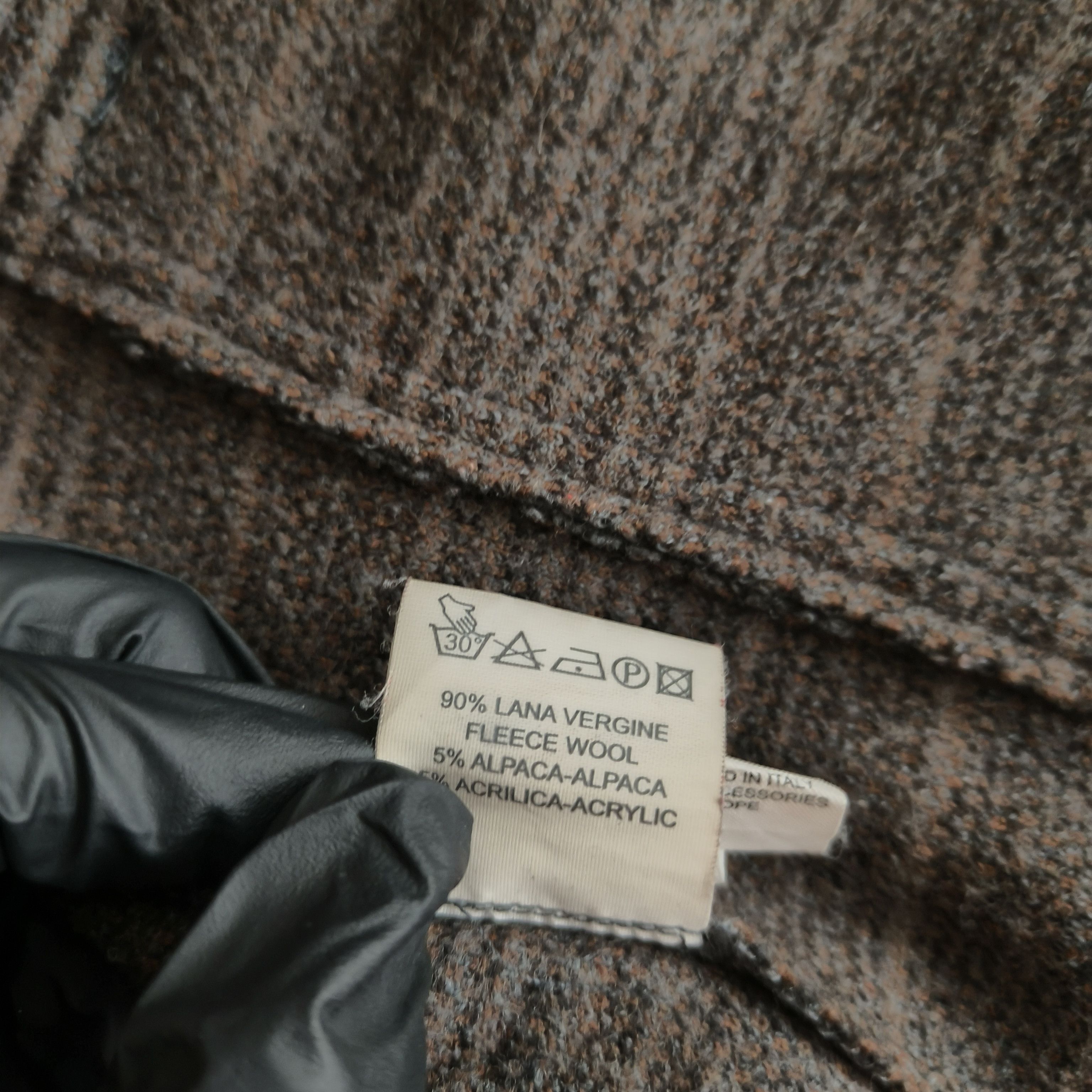 Paolo Pecora Paolo Pecora Checked Virgin Wool Alpaca Duffle Coat Size US S / EU 44-46 / 1 - 5 Thumbnail