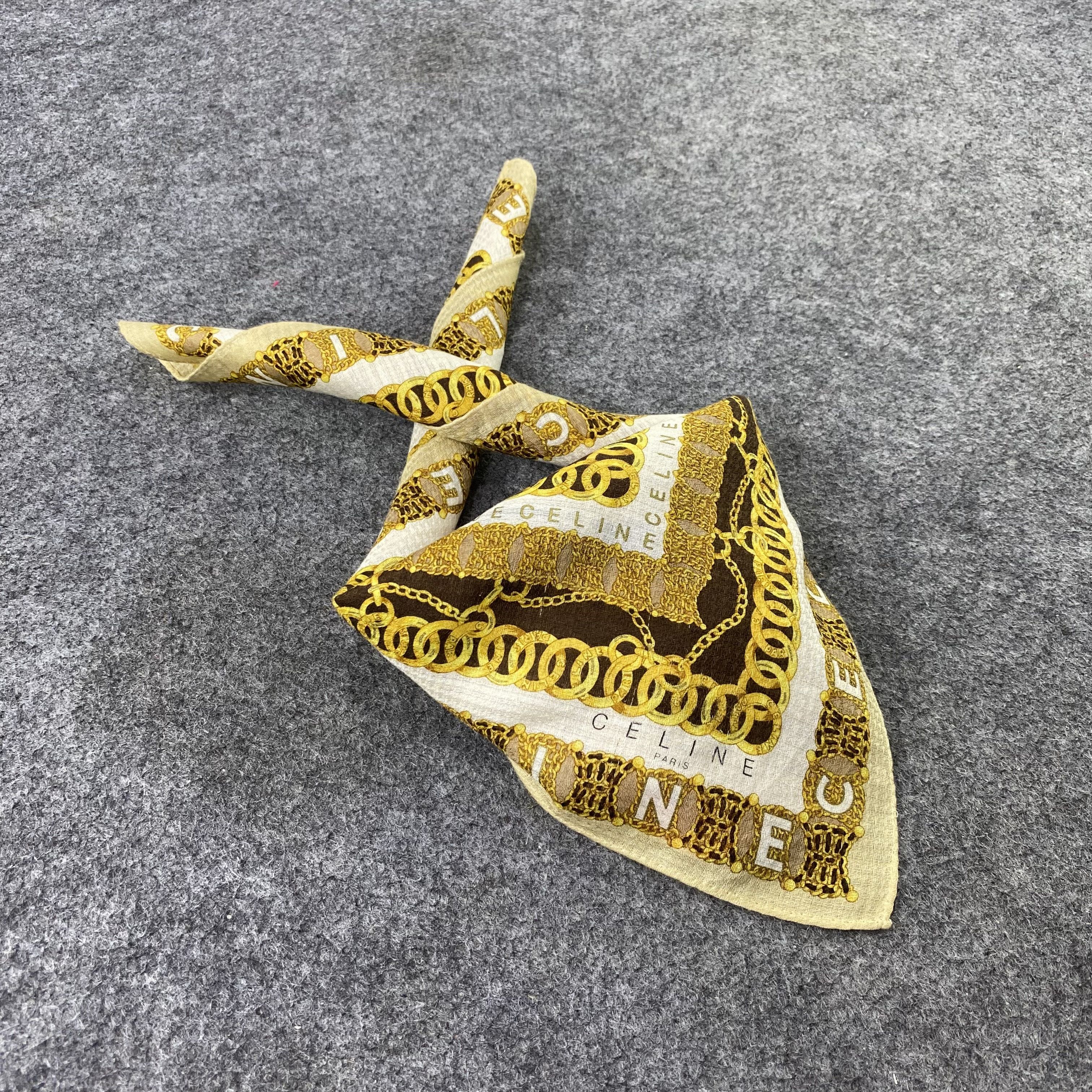 Celine Celine Handkerchief / Bandana / Neckerchief-B1095 Size ONE SIZE - 1 Thumbnail