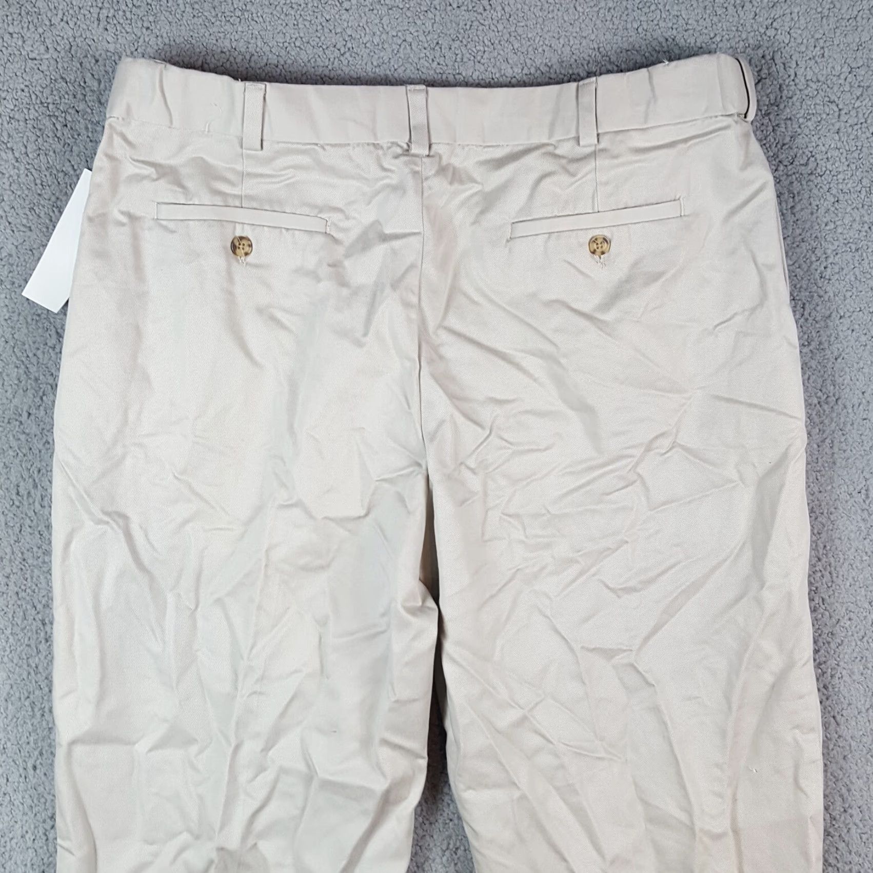 Vintage Vintage Alan Flusser Khaki Chino Pants Men’s Size 38x30 Retro Casual Tapered Fit Size US 38 / EU 54 - 7 Thumbnail