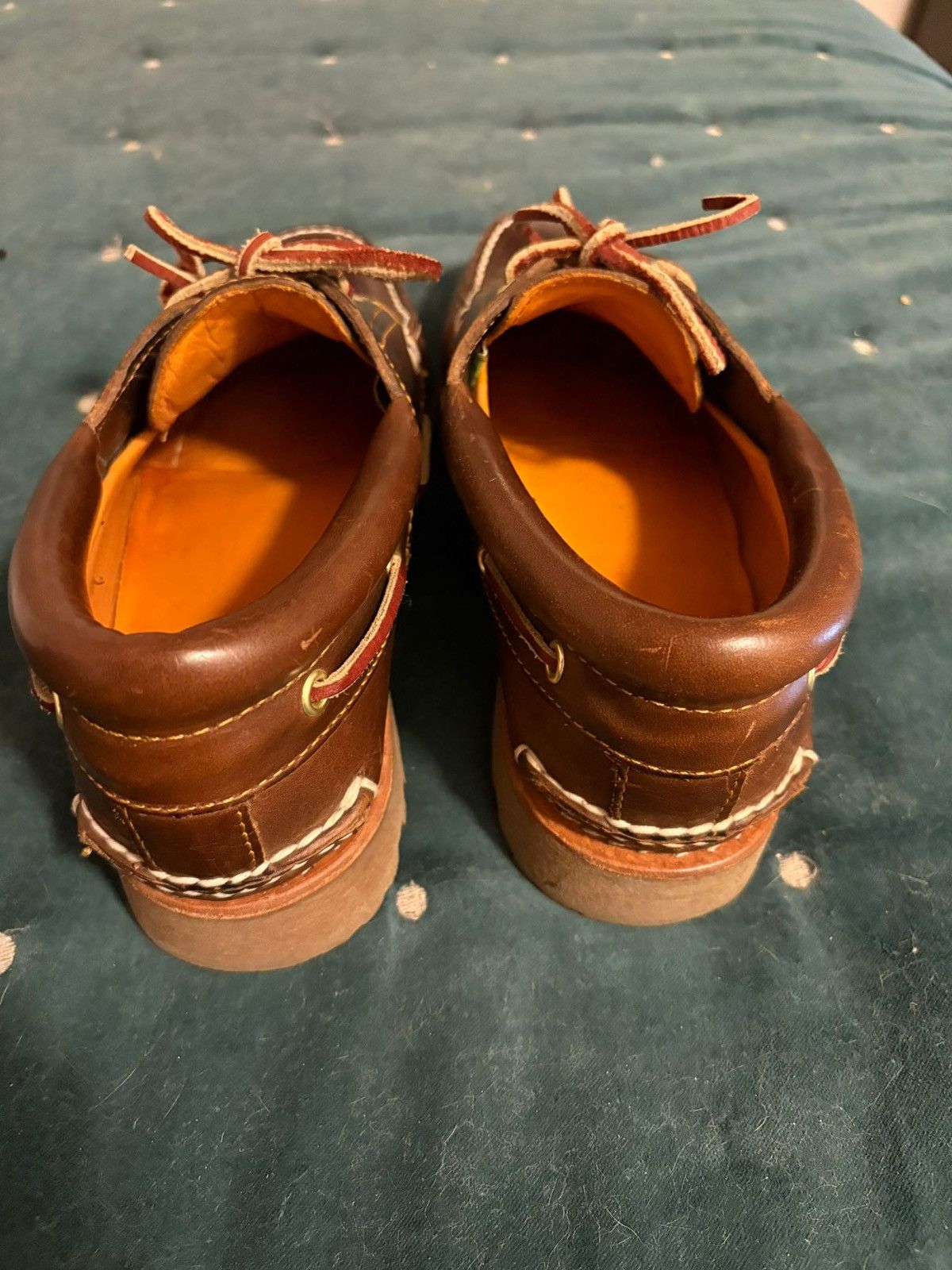 Timberland Timberland Authentic 3-Eye Lug Handsewn Boat Shoe 3003 Size US 8.5 / EU 41-42 - 2 Thumbnail