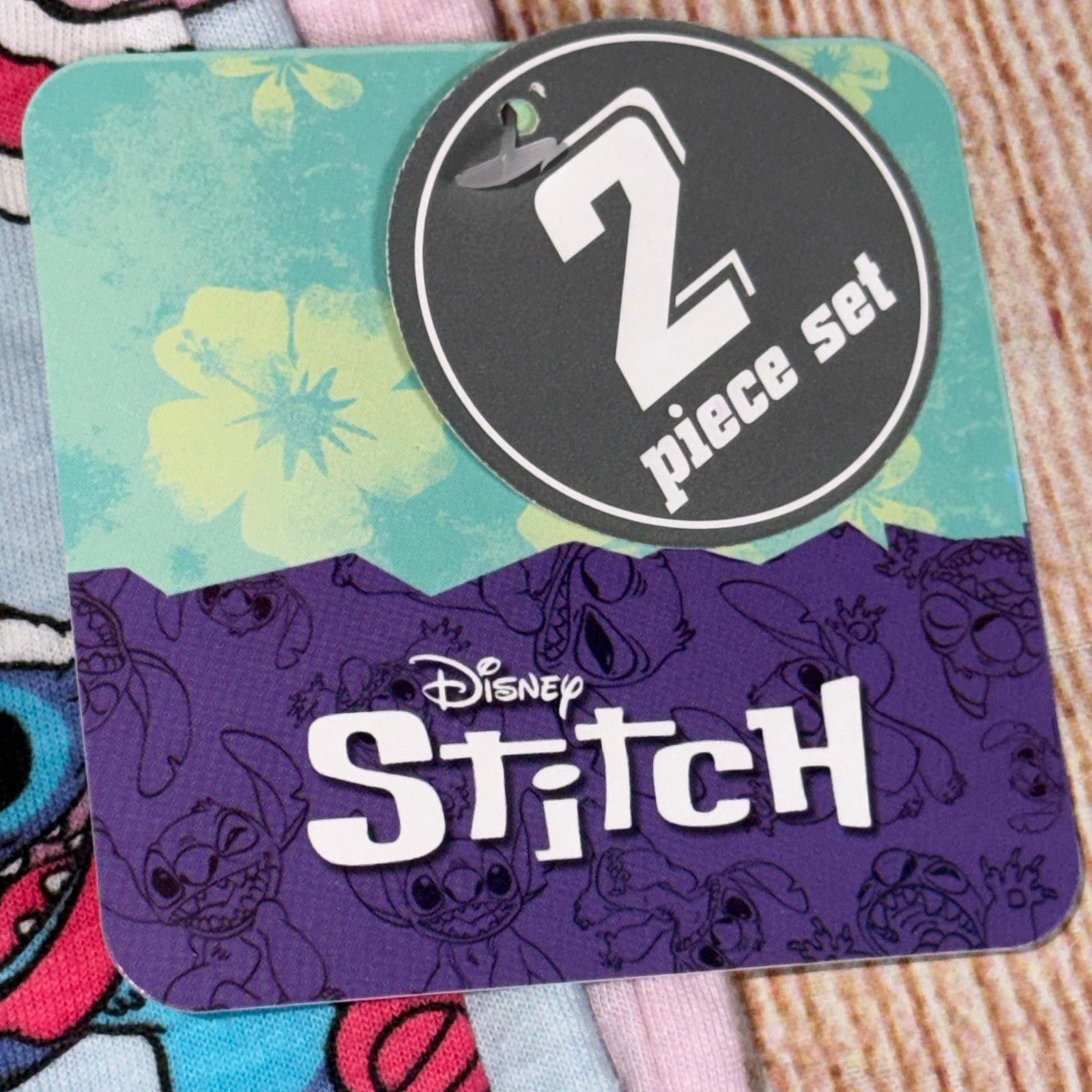 Disney Disney Stitch Christmas T-Shirt Set Girls Small NWT Size S / US 4 / IT 40 - 5 Thumbnail