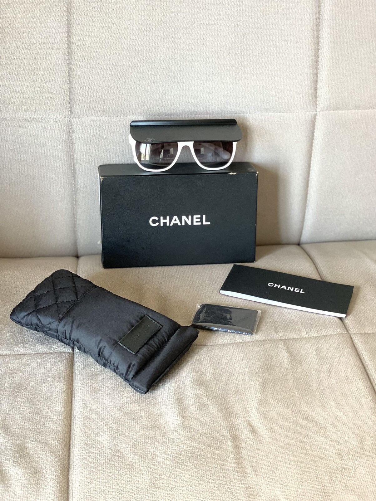 Chanel CHANEL Visor Sunglasses Limited Edition 🕶️✨ Size ONE SIZE - 7 Thumbnail