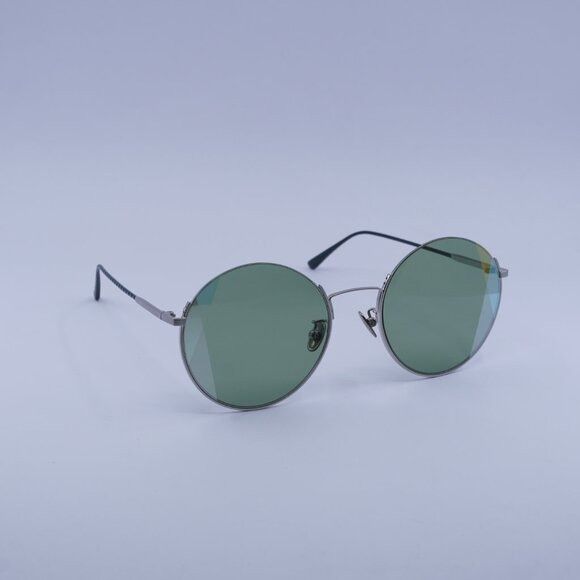Bottega Veneta Bottega Veneta BV0246S 004 Sunglasses Silver Round Frame Size ONE SIZE - 5 Thumbnail