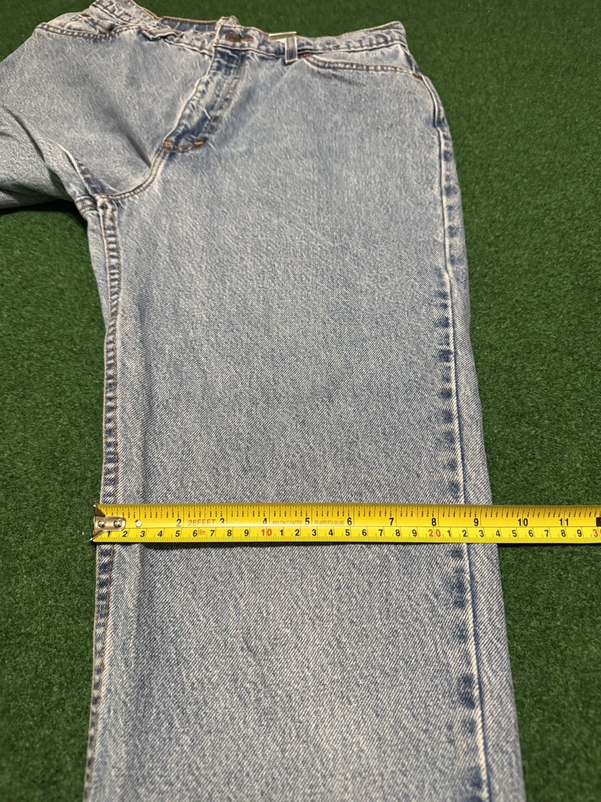 Levi's Vintage Clothing Levis 512 Womens 15 30x30 Light Wash Slim Tapered 90s Jeans Size 30" / US 8 / IT 44 - 9 Thumbnail