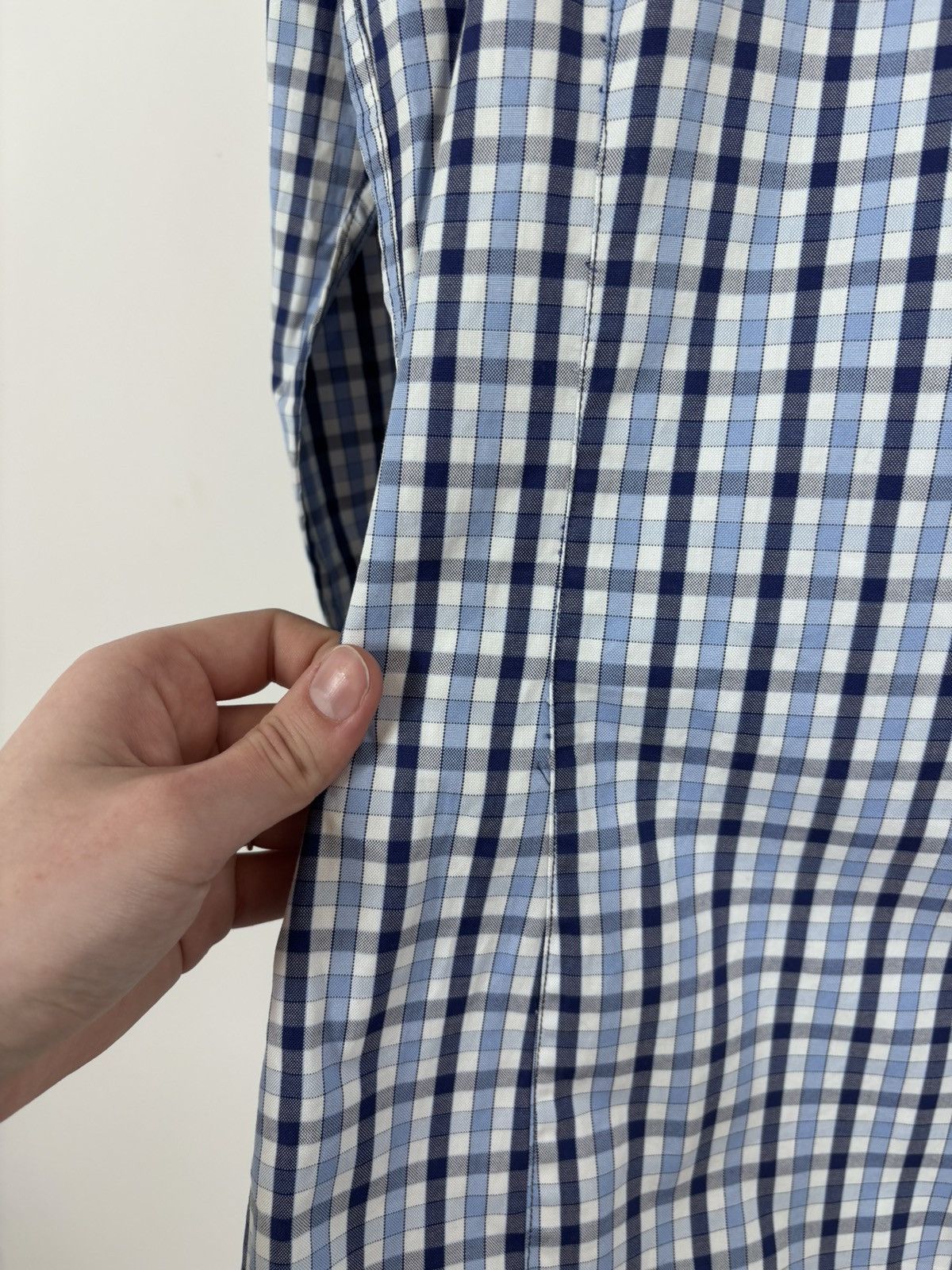 Iceberg Iceberg Vintage Men’s Gingham Check Long Sleeve Shirt Size US L / EU 52-54 / 3 - 23 Thumbnail