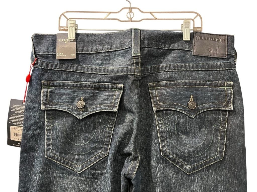 True Religion True Religion NWT Geno Slim Jeans Size 36 Flap Pocket Size US 36 / EU 52 - 8 Thumbnail
