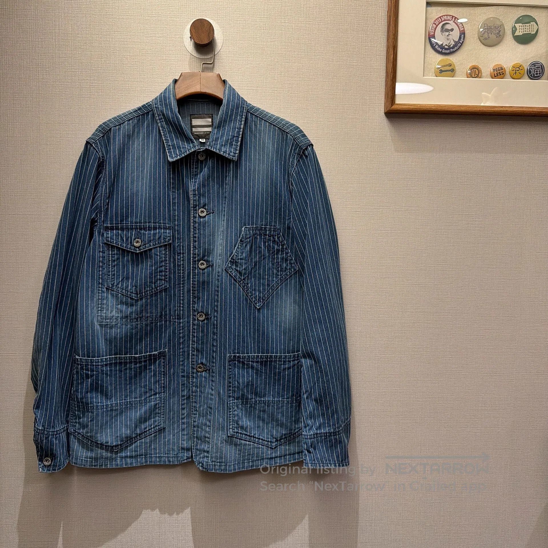Momotaro Jeans Momotaro Jeans Workwear Jacket. Size US XL / EU 56 / 4 - 1 Thumbnail