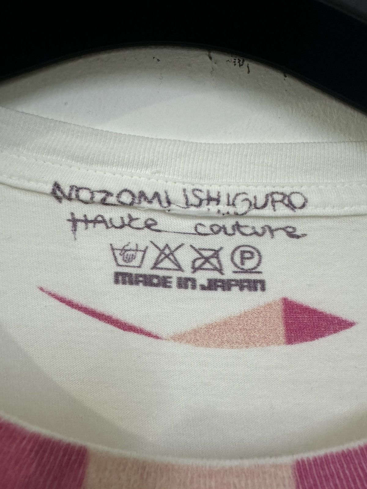 Art Comes First 💥NOZOMI ISHIGURO JAPANESE ART DESIGNER TEE VERY RARE Size US L / EU 52-54 / 3 - 7 Thumbnail