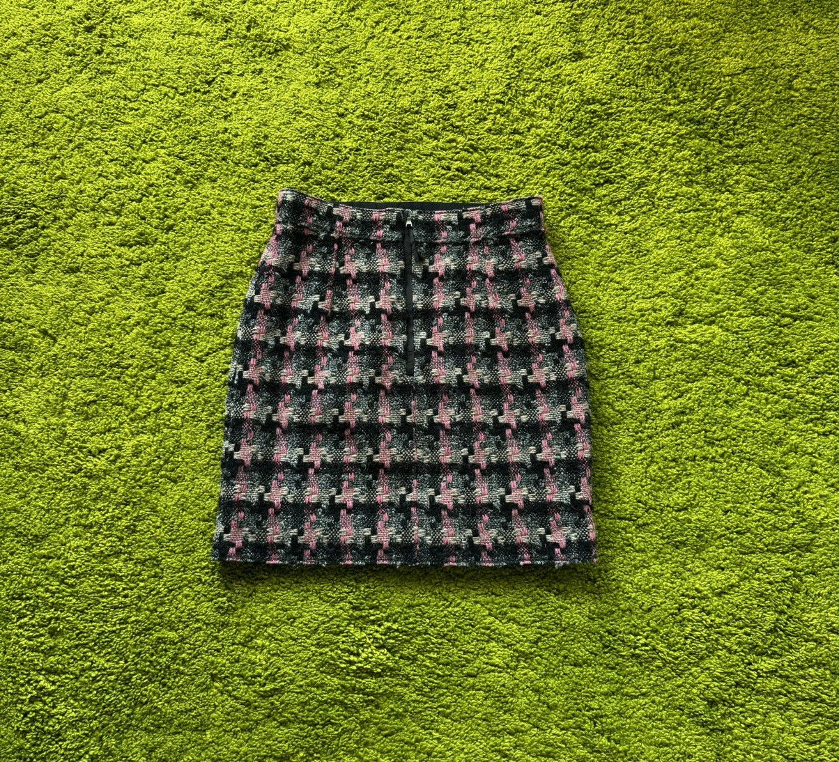 Designer × Dolce & Gabbana Dolce & Gabbana D&G iconic wool blend tweed skirt Size 28" / US 6 / IT 42 - 2 Thumbnail