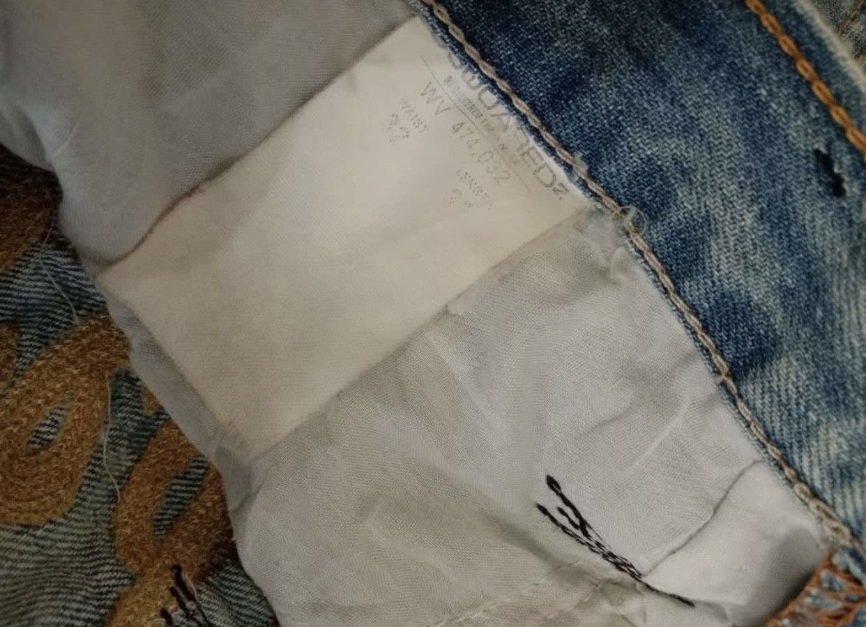 Dsquared2 × Vintage Vintage Dsquared 2 Jeans Size US 33 - 5 Thumbnail