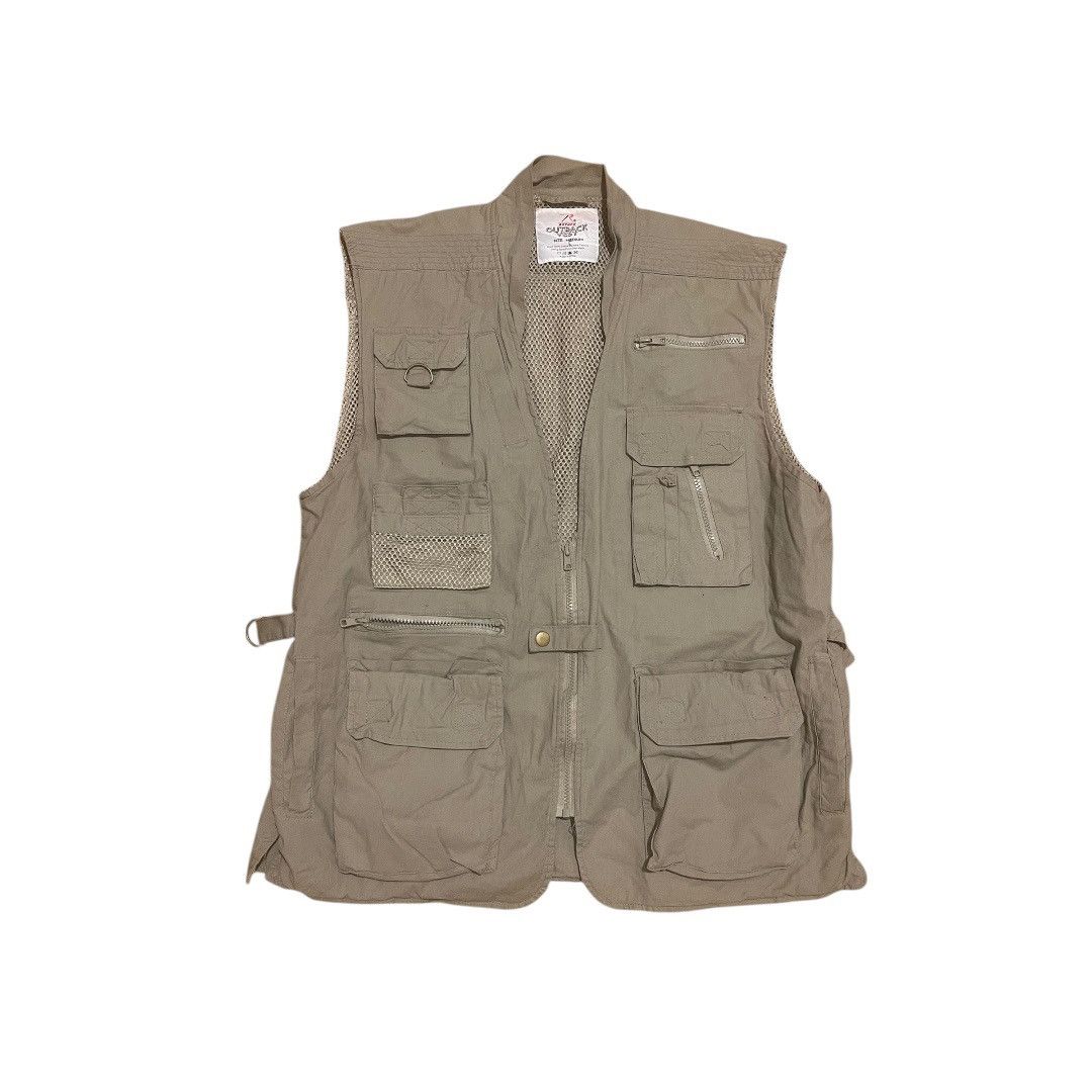 Rothco Rothco Tactical Y2K Multi Pocket Zip Men Outback Vest Sz M Size US M / EU 48-50 / 2 - 1 Thumbnail
