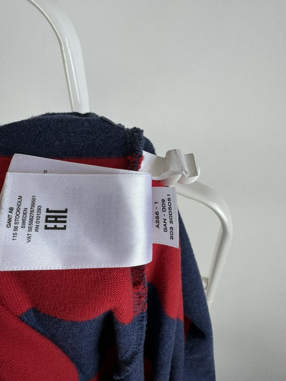Robert Stock Vintage Denim Varsity Jacket Striped