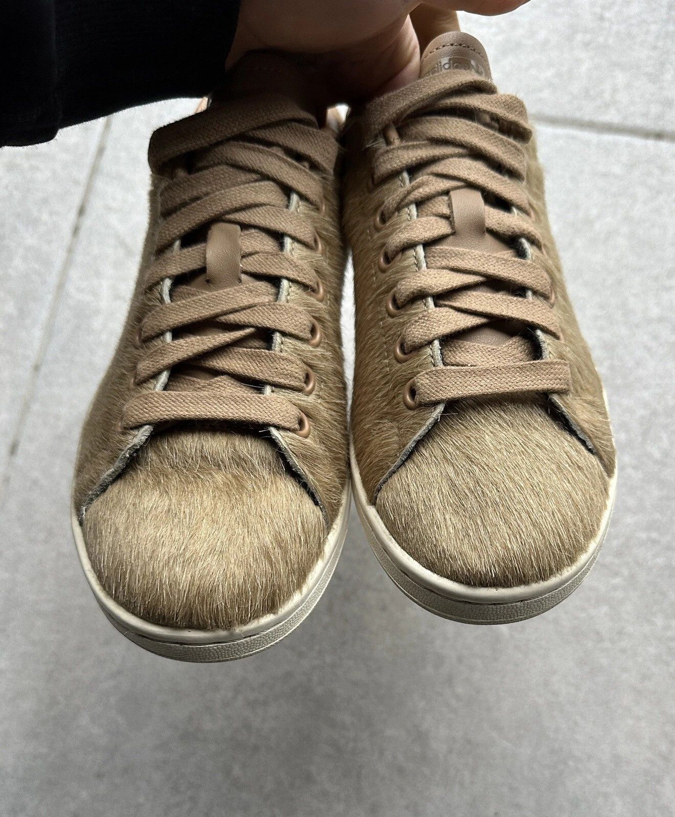Adidas Adidas Stan Smith Shoes Pony Hair Womens Sneakers Rare Style Size US 6 / IT 36 - 13 Thumbnail