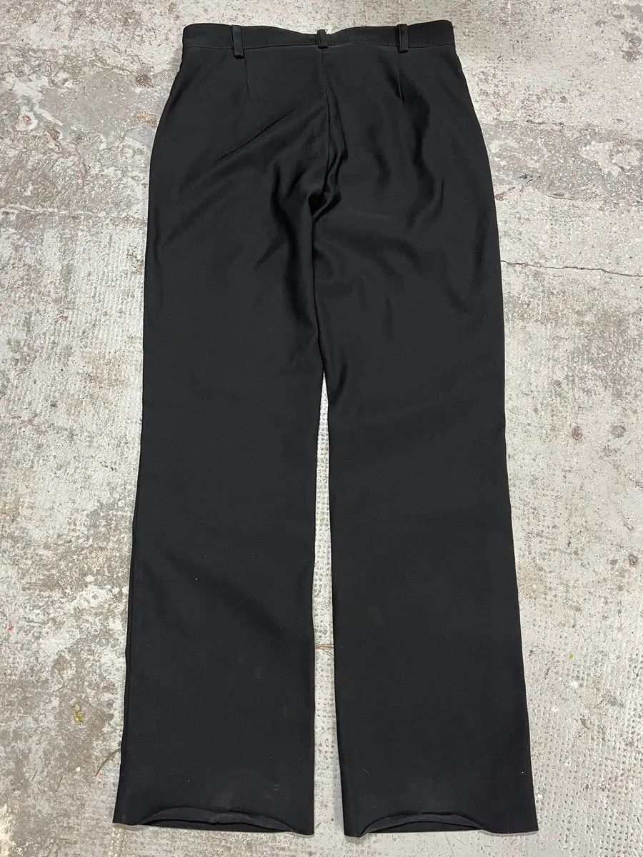 Gianfranco Ferre × Vintage 2000s Gianfranco Ferré Black Straps Pants Size US 30 / EU 46 - 7 Thumbnail