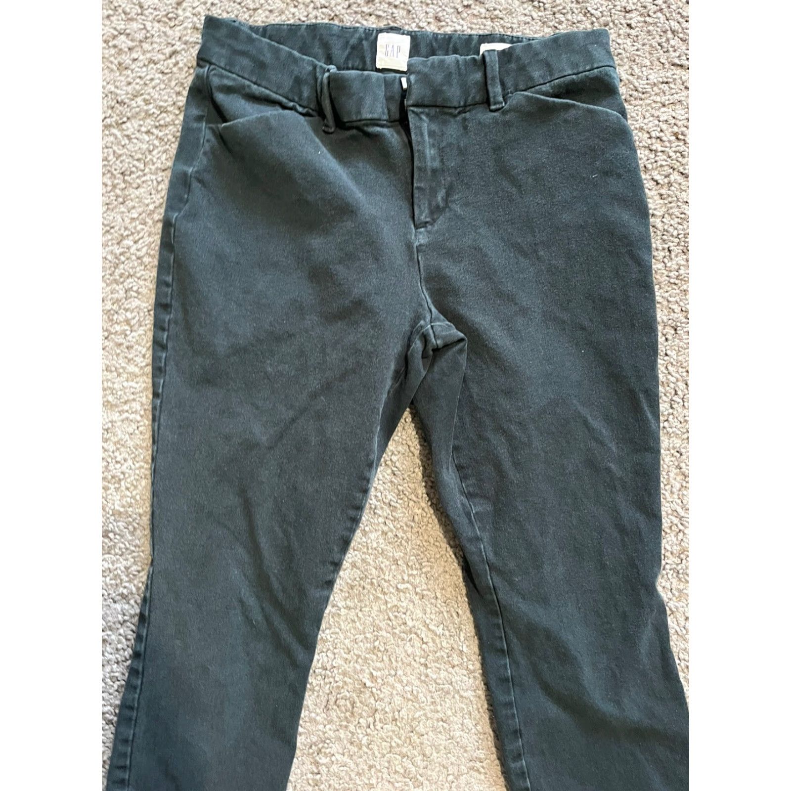 Gap GAP Signature Skinny Ankle Pants Dress Black Stretch Mid Rise Women's Size 4 Size 27" / US 4 / IT 40 - 2 Thumbnail