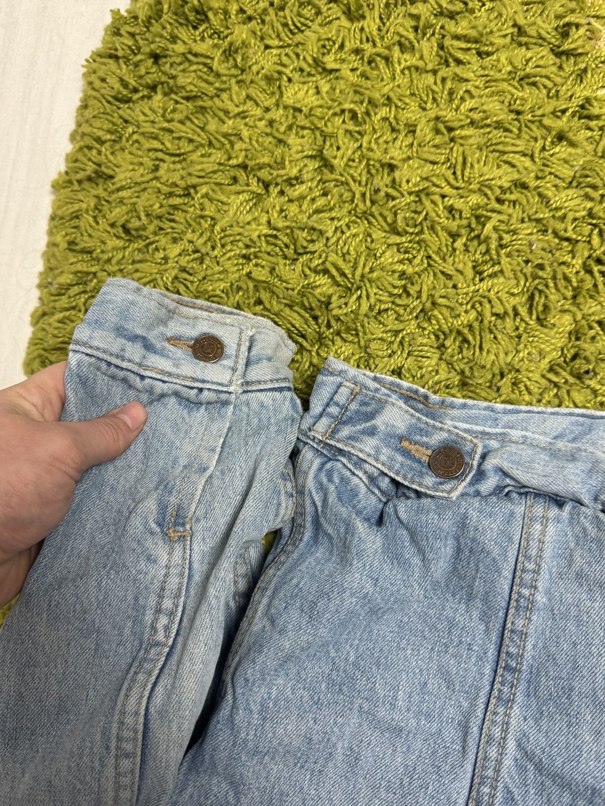 Big John Rare‼️ Vintage Big John Rare Jeans DISTRESSED Denim Trucker Size US M / EU 48-50 / 2 - 9 Thumbnail