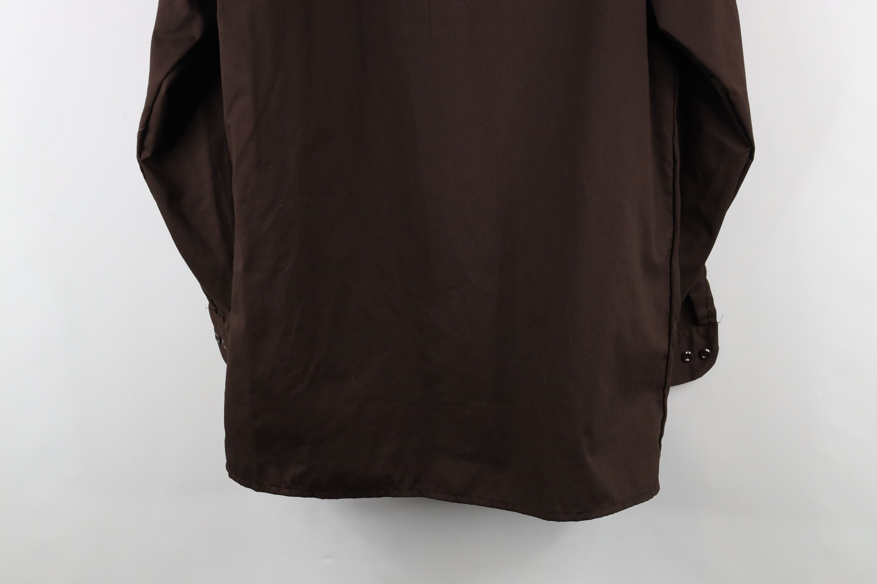 Dickies × Vintage Vintage 90s Dickies Faded Workwear Button Shirt Brown USA Size US M / EU 48-50 / 2 - 10 Thumbnail