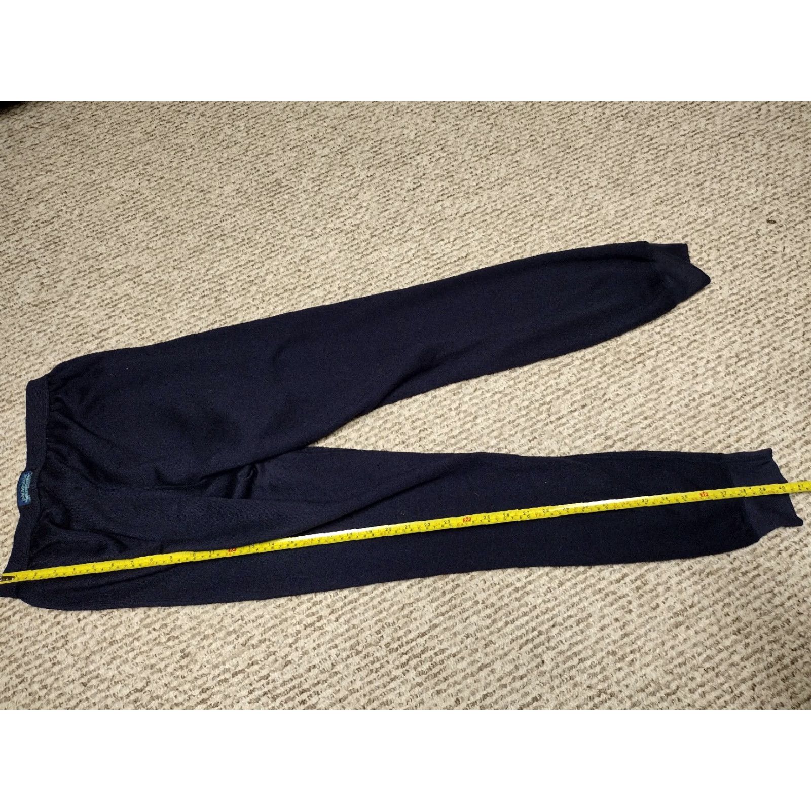 Patagonia VINTAGE Patagonia Base Layer Pants Men L Blue 80s 90s Outdoor Thermal Lightweight Capilene Capilene Base Layer Bottom Regular" Size US 33 - 4 Thumbnail