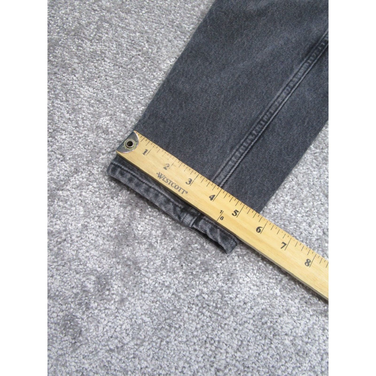 Free People Free People Overalls Womens 27 Gray Denim Taper Leg Bohemian Classic Festival Casual Travel Workwear Cotton Spandex Denim Size 27" / US 4 / IT 40 - 5 Thumbnail