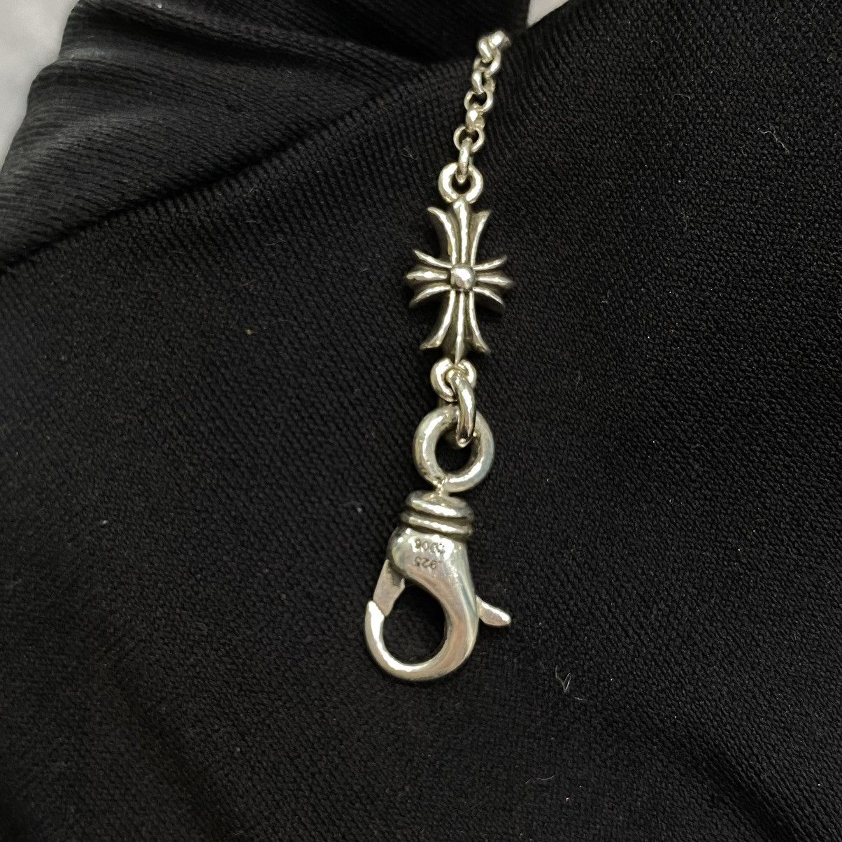 Chrome Hearts Chrome Hearts Roll Chain 2 Clip Lobster Clasps Tiny E Size ONE SIZE - 10 Thumbnail