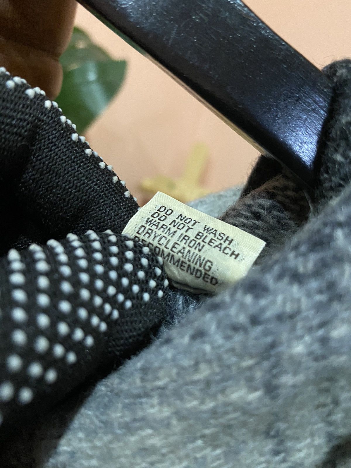 Kiwi Kiwi House Wool-Blend Plaid Hoodie – Gray Tone, Unisex Size US L / EU 52-54 / 3 - 6 Thumbnail