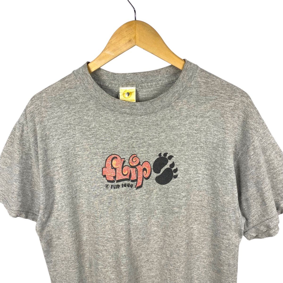Flip Skateboards × Vintage 💥90s FLIP SKATEBOARD RARE LOGO TSHIRT Size US M / EU 48-50 / 2 - 4 Thumbnail