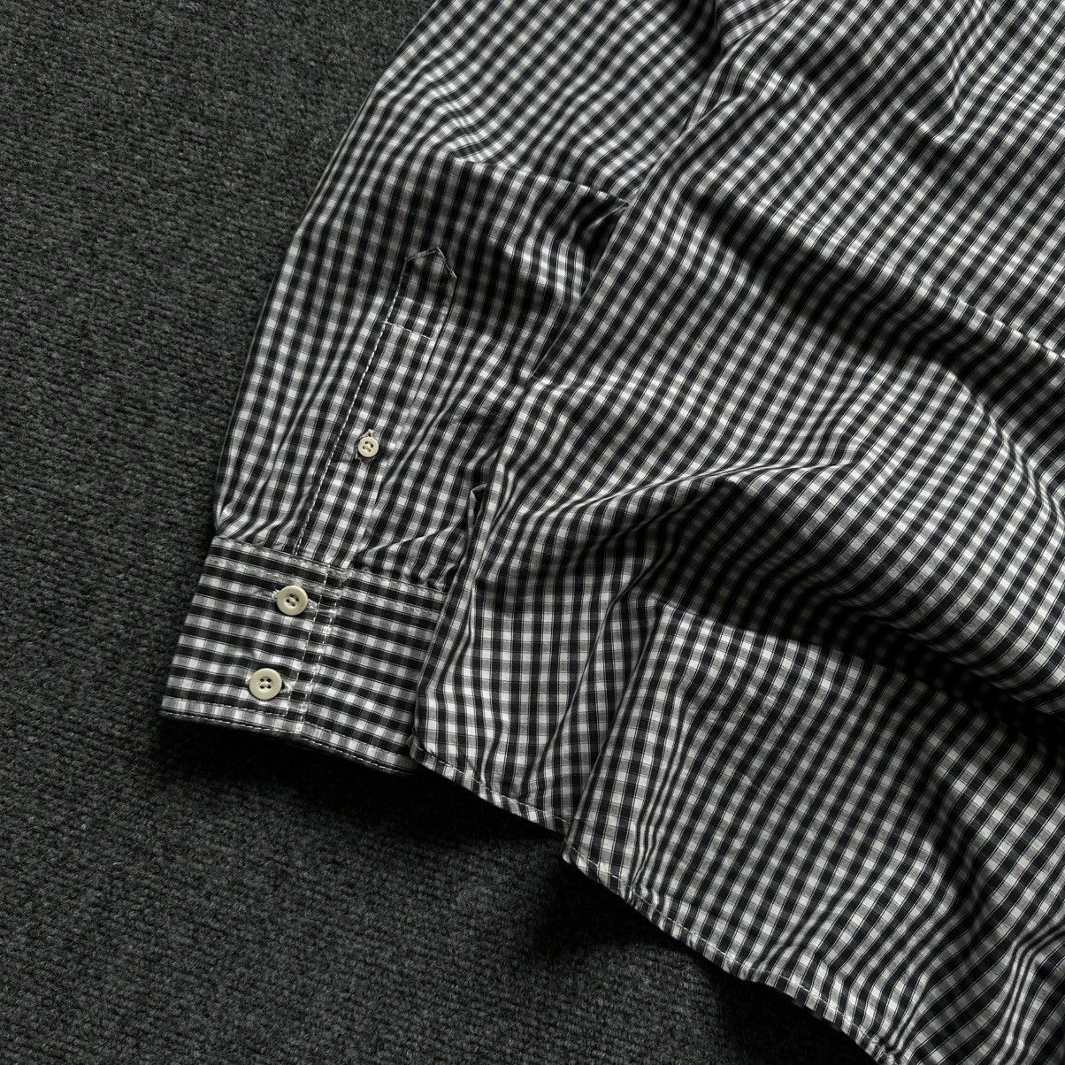Superdry VTG Checked Shirt Superdry Button Up Size XL White Black Size US XL / EU 56 / 4 - 12 Thumbnail