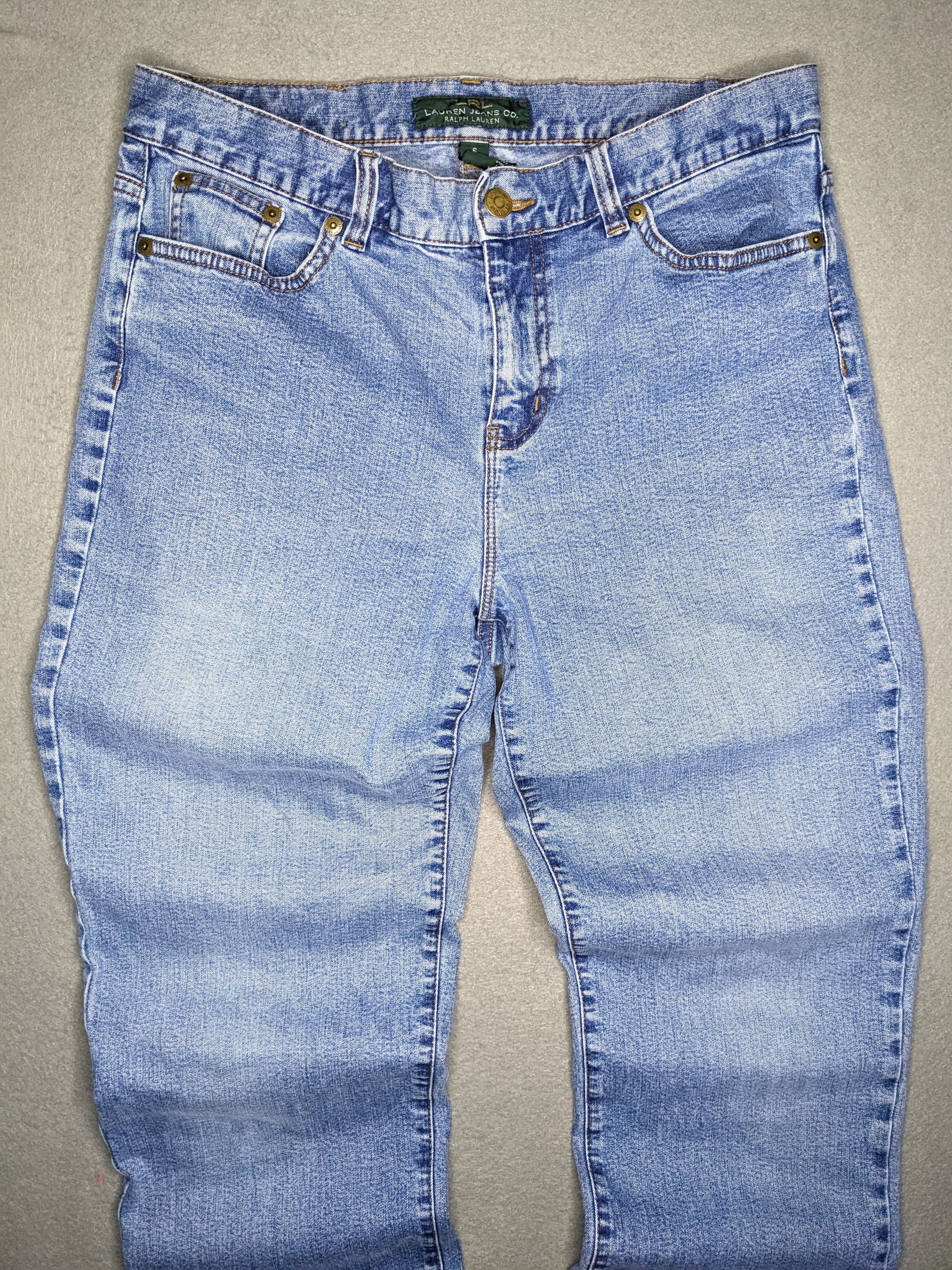 Lauren Ralph Lauren VTG Ralph Lauren Jeans Classic Straight Sz 6 30x29 Denim Y2K Size 30" / US 8 / IT 44 - 4 Thumbnail