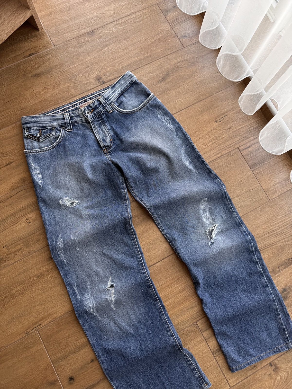Dolce & Gabbana × Vintage Vintage Dolce & Gabbana Winner Luxury Japanese Denim Jeans Size US 31 - 11 Thumbnail