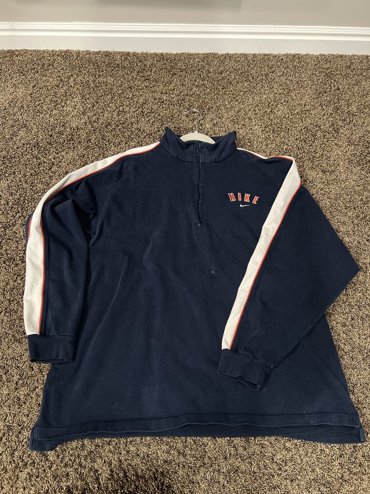 Nike × Vintage Rare Vintage Nike Quarter Zip Size US XL / EU 56 / 4 - 5 Thumbnail