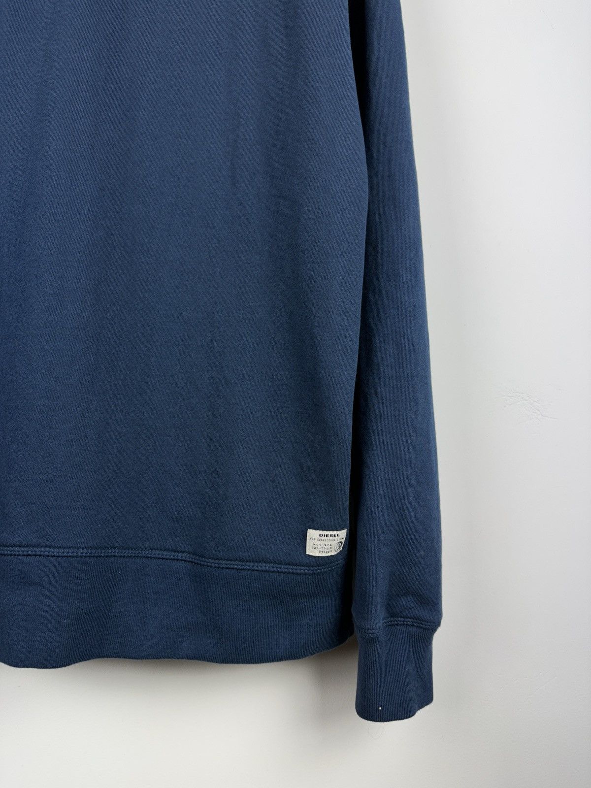 Diesel × Vintage Vintage Diesel Logo Zip Hoodie Size US XL / EU 56 / 4 - 12 Thumbnail