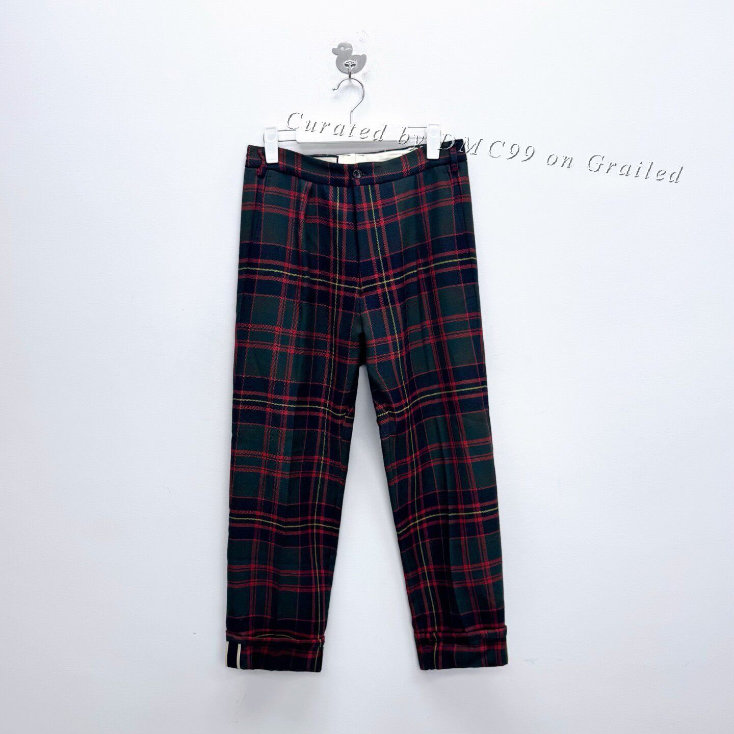 Gucci Gucci Plaid Wool Casual Pants Size US 32 / EU 48 - 1 Thumbnail