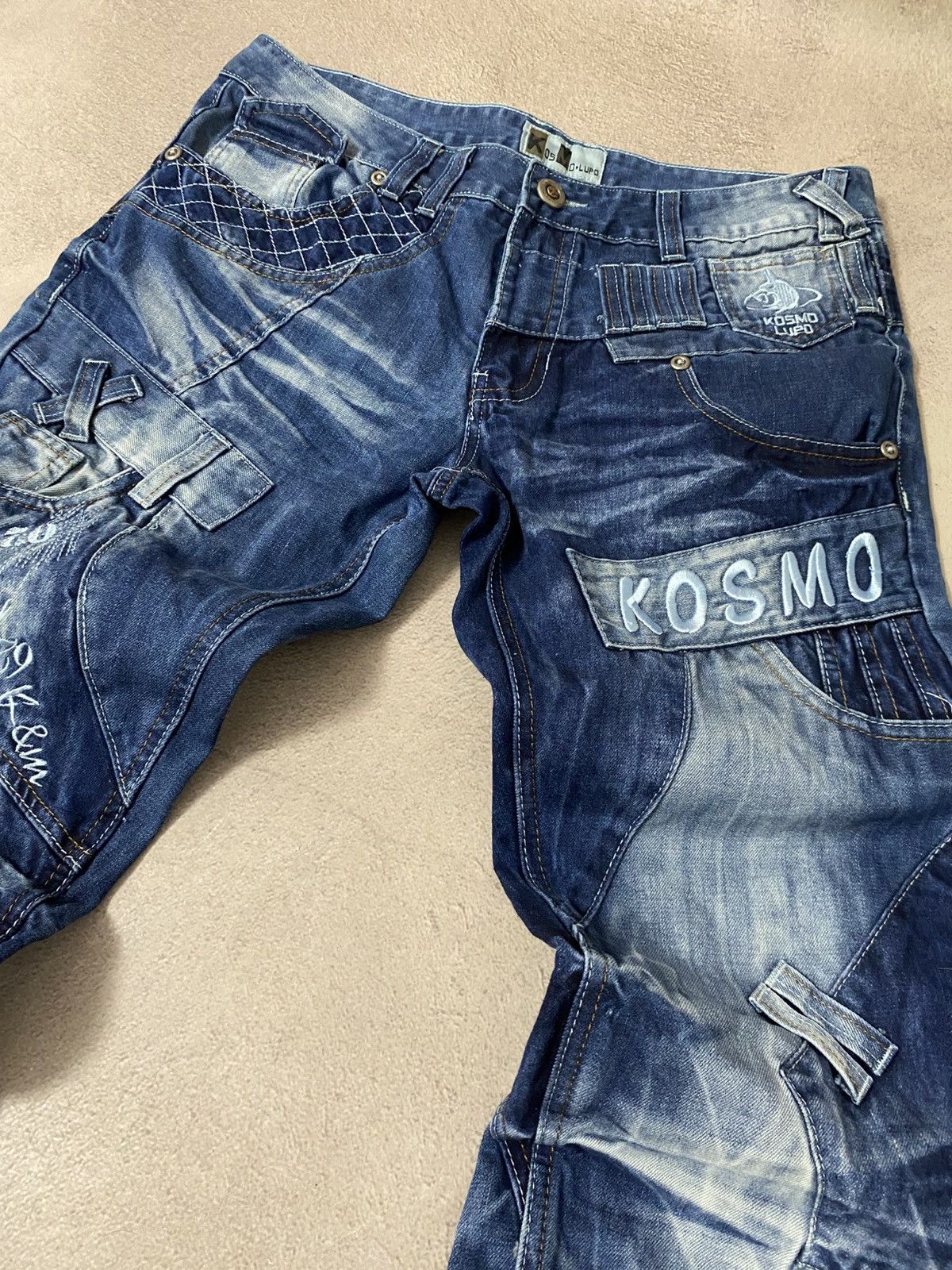 Vintage Kosmo Lupo pants baggy If Six Was Nine style y2k jeans Size US 34 / EU 50 - 5 Thumbnail