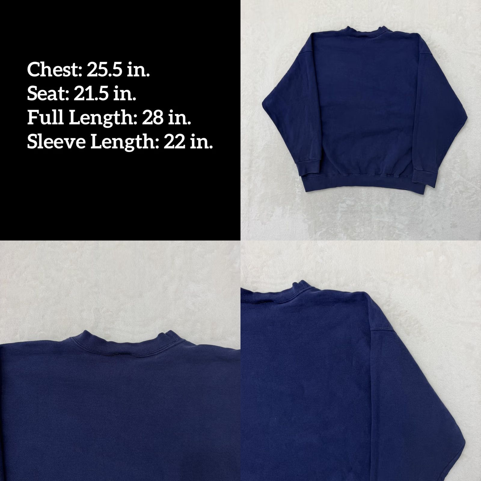 Nike VINTAGE Nike Sweatshirt Mens XL Blue Fleece Crewneck Pullover Swoosh Logo Size US XL / EU 56 / 4 - 8 Thumbnail