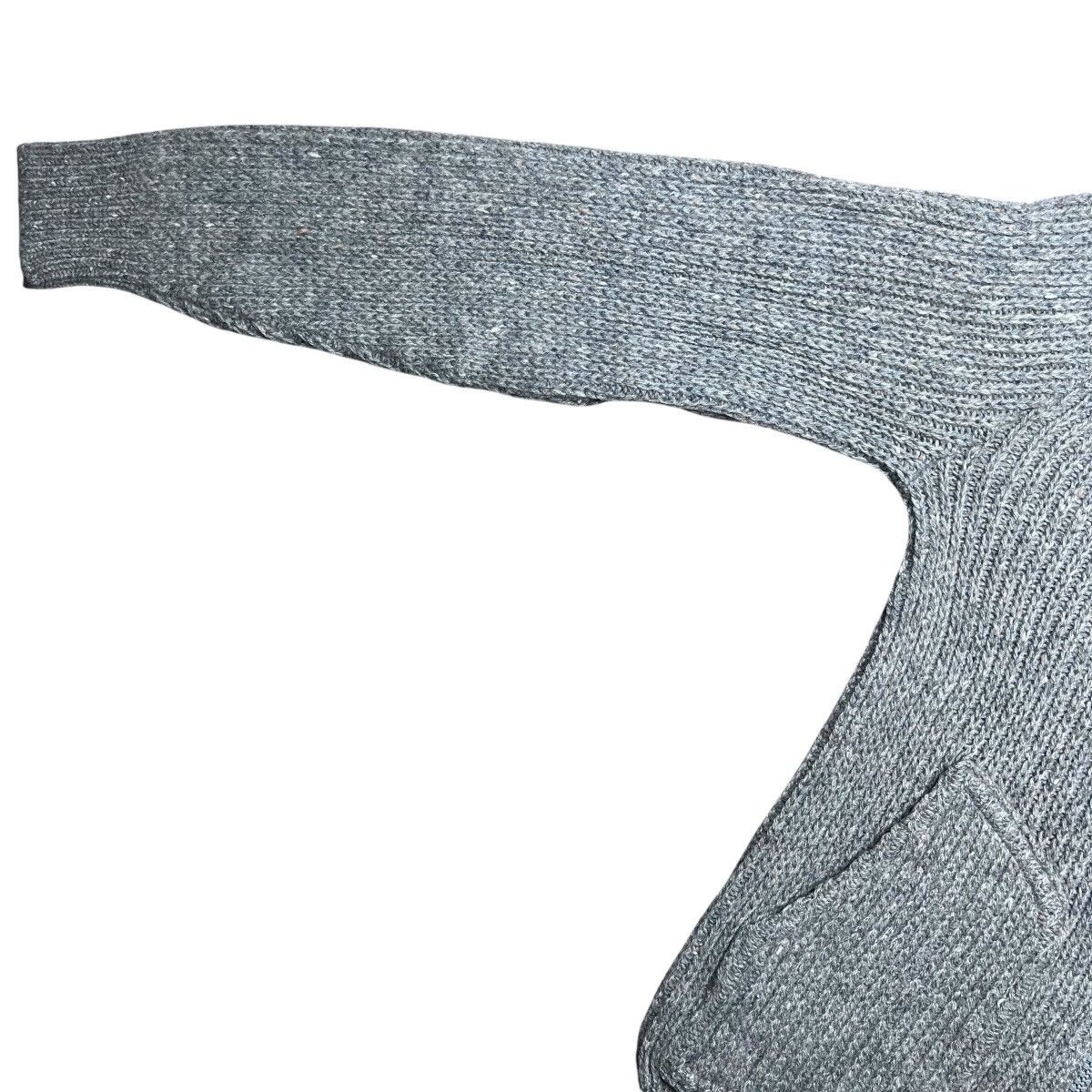 Pendleton × Vintage Vintage 80s Pendleton Shetland Wool Grey Zip Up Knit Sweater Size US M / EU 48-50 / 2 - 5 Thumbnail