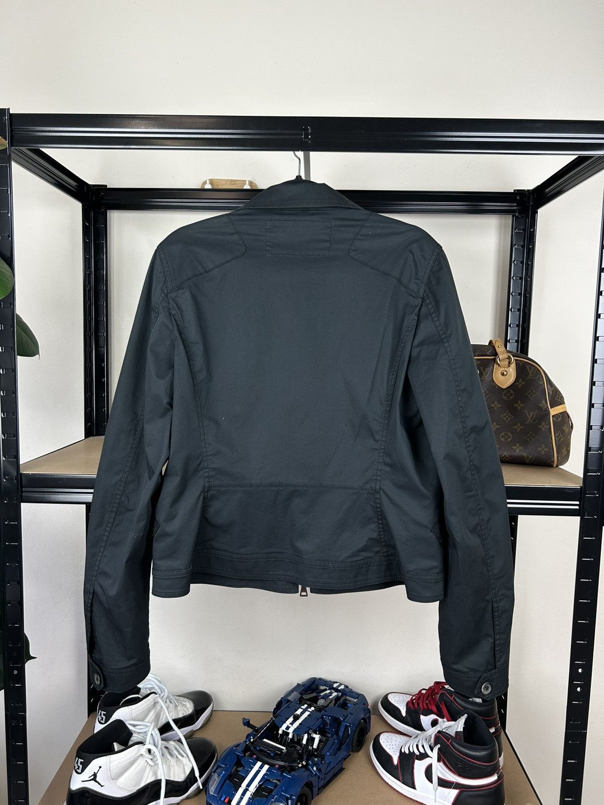 Prada PRADA Sport Gray Nylon Jacket Vintage 90s 00s Size M / US 6-8 / IT 42-44 - 8 Thumbnail